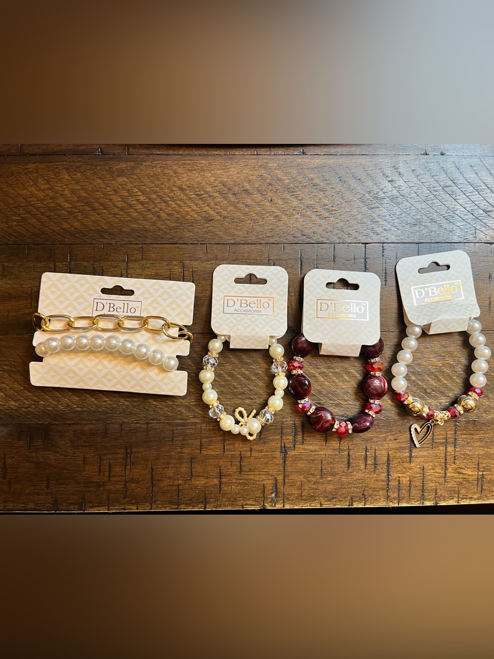 NWT Lot of D'Bello Bracelets Lot A003